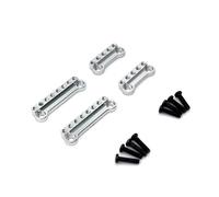 Ricambi Modelli RC Per MN D90 D91 D96 Per MN98 99S 1/12 RC Car Parts Metal Upgrade Shock Bracket Modifica Accessori(Silver)