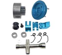 Ricambi Modelli RC Per Nitro 1/8 Frizione Campana 14T Ingranaggio Volano Gruppo Scarpe Molle Dado Motore Per Mini Chiave A Croce Per Ruote RC Car Part