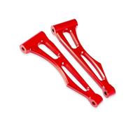 Ricambi Modelli RC Per SCY RC Car 16101 16102Pro 16103 Braccio Di Sospensione In Lega Alluminio Bracci Oscillanti Posteriori Superiori Parti Metalliche Aggiornamento Accessori(Red)