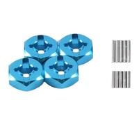 Ricambi Modelli RC Per Tamiya 144001 1/14 Lega Di Alluminio 12mm Combinatore Mozzo Ruota Adattatore Esagonale Aggiornamenti RC Auto Ricambi Sostituzione Riparazione