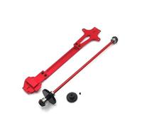 Ricambi Modelli RC Per WLtoys 1/12 124016 124017 124018 124019 Lastra Del Secondo Piano In Metallo Albero Trasmissione Centrale Parti Aggiornamento Per Auto RC(Red)