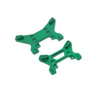 Ricambi Modelli RC Per WLtoys 104001 104002 1/10 RC Car Parts Metal Upgrade Modified Front And Rear Shock Mounts Modified Accessories(Green)