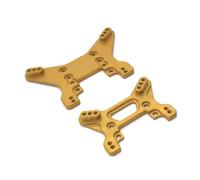 Ricambi Modelli RC Per WLtoys 104001 104002 1/10 RC Car Parts Metal Upgrade Modified Front And Rear Shock Mounts Modified Accessories(Yellow)