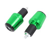 Ricambi Moto Manopole 7/8" 22 Mm Tappi Terminali Manubrio Per VFR400 NC30 VFR750 VFR800 F VFR 800 VFR1200 Estremità manubrio della motocicletta(VERDE)