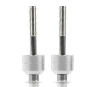 Ricambi motociclette Compatibile Con F650GS Per Twin Per F800GS 2008 2009 2010 2011 2012 2013 2014 2015 2016 2017 Riser Per Manubrio Per Motocicletta Che Innalzano Il Manubrio(Silver)