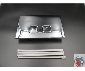 RICAMBI OLI PLACCA CASSETTA PLAIN DUAL CROMO LUCIDO X OLI74 ART. 121 OL070827