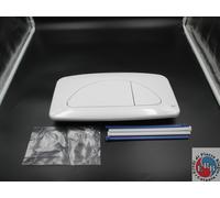 PLACCA 2 TASTI MODELLO DIAMANTE 2 BIANCA OLIVER INTERNATIONAL S.R.L.