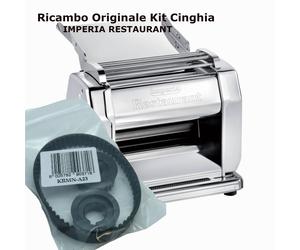 Ricambi originale per Imperia Restaurant Sfogliatrice elettrica professionale KIT in plastica e cinghia di gomma nero