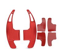 Ricambi per auto 1 paio di leve del cambio in lega alluminio per Ford per Mustang V6 per EcoBoost per GT per Shelby 2015 2016 2017 2018 2019 2020 2021 2022(Red)
