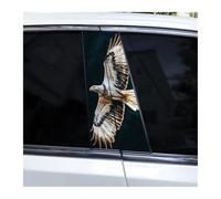 Ricambi Per Auto 2 Adesivi Per Montante Centrale Auto, Ali D'aquila Che Volano Tra Le Nuvole, Adesivi Impermeabili Per Montante B Auto(D)