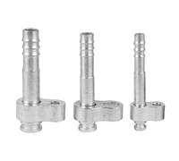 Ricambi per auto 3x giunti per tubi curvi e diritti per condizionatore d'aria mobile per evaporatore per R134a(Straight Pipe)