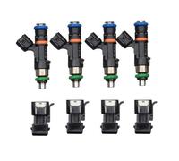 Ricambi per auto 4 Iniettori Di Carburante Per Auto Con Convertitore Motore Turbo Per Golf 1.8T 20V 2000-2005 0280158117 0280158298