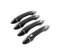 Ricambi per auto Compatibile Con OMODA Per C5 2022-2024 Maniglia Esterna Della Portiera Dell'auto Cornice Decorativa In Fibra Di Carbonio Adatto(Carbon fiber pattern B)