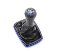 Ricambi per auto Compatibile Con Per Jetta Per Bora Per MK4 1998-2004 5 6 Per Velocità Pomello Del Cambio Blu Cuffia Del Cambio 23mm Foro Di Inserimento Pomello Universale(6Speed)