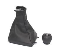 Ricambi per auto PU Leather Car Shift Gear Knob Lever Gaitor Boot Cover For Vauxhall For Opel Astra II G 1998-2010 Hand Brake Boot(Combination B)