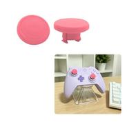 Ricambi per cappucci joystick in PLA per 8BitDo Ultimate 2C controller da gioco, anti-allentamento rinforzati e stabili cappucci stabili per stick analogici (Rosa)