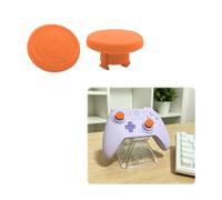 Ricambi per cappucci joystick in PLA per 8BitDo Ultimate 2C controller da gioco, anti-allentamento rinforzati e stabili cappucci stabili per stick analogici (Arancione)