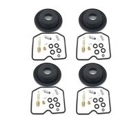 Ricambi per carburatori 4SET Kit di riparazione carburatore moto for GSF600S 1996-2003 GSF600 600 Membrana for vuoto a stantuffo