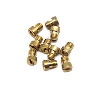 Ricambi per carburatori Ugello dell'iniettore principale del jet del motociclo delle parti del carburatore for PWK FCR. Carburatore carburatore 10pcs / set Dimensione Scegli gratis(B-10X)