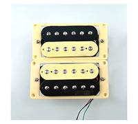 Ricambi Per Chitarra Per Chitarra Elettrica Di Ainico5 Humbucker Si Applicano A Lp. Accessorio Standard Per Chitarra Pickup chitarra elettrica (Color : Zebra Yellow)