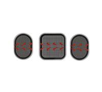 Ricambi per cuscinetti in gel per addominali, elettrodi senza lattice di grado medicale per la conduzione di impulsi elettrici, stimolazione