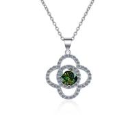 Ricambi per Donne con Diamante moissanite D Colore per Capelli Gialli/Azzurri/Pink e Collana di Gioielli per Madri