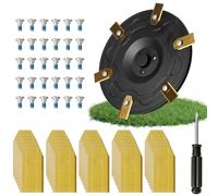 Ricambi per lame compatibili con Segway Navimow i105E, i108E, i110N, i205 AWD, i208 AWD, Accessori Disco di Lama 30 Lame 30 Viti, Accessori per disco lama i205 AWD, Accessori per tagliaerba robot
