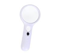 Ricambi per Microscopi da Laboratorio 3x 45x. Lente di ingrandimento del microscopio illuminato portatile con 3 GUIDATO Lettura della lente d'ingrandimento