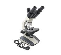 Ricambi per Microscopi da Laboratorio 4. 0x-1000x. Microscopio biologico trinoculare collegato alla fotocamera Lampada alogena Illuminazione Lab Student School