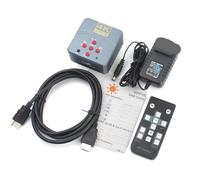 Ricambi per Microscopi da Laboratorio 4 8MP 4K 60fps 1/2 "1080p HDMI USB Video Industrial Digital Microscopy Camera 130x Zoom C Monte Lens