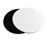Ricambi per Microscopi da Laboratorio Microscopio Round Working Stage-Stereo Microscope White Black Board Bottom Stage Plastic Plate-Diameter 60mm 75mm 95mm 100mm 120mm 125mm
