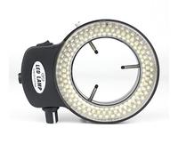 Ricambi per Microscopi da Laboratorio Regolabile 52/144 LED Illuminatore ad anello luminoso Lampada adatta for l'industria Stereo Trinocular Microscope Video Camera Lens Lente d'ingrandimento