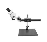 Ricambi per Microscopi da Laboratorio Set di microscopi binoculari trinoculari 3.5X-90X Accessori opzionali Zoom stereo Microscopio aggiornato con base nera grandi dimensioni