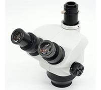 Ricambi per Microscopi da Laboratorio Testa del microscopio trinoculare stereo 7X-50X 14X-100X + oculare WF10X/22mm ampio campo visivo