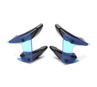 Ricambi Per Moto Spoiler Laterali Con Carico Aerodinamico Naked, Alette Fisse, Carenatura Winglet Per Y&amaha MT07 MT 07 kit spoiler(Blu)