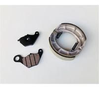 Ricambi per motociclette Blocco Ganasce Freno Per Scooter E Moto, Pastiglie Freno Anteriori E Posteriori, Set Ganasce Tamburo Per QINGQI, Per SUZUKI UU125 UY125 UU YY 125