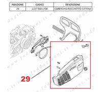 Ricambi per motosega MS 193 T Stihl - NUOVO