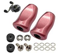 Ricambi per Mulinelli da - Copri Manopole Anti Scivolo Per Baitcaster | Manicotti Leggeri Ergonomici Antiscivolo per Riparazione e Manutenzione per Principianti Uomini e Donne in Attività di Lancio