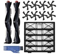 Ricambi per Neato Botvac D75 D80 D85 D3 D4 D5 D6 D7, accessori per Neato serie D e Neato Botvac connettori, set di spazzole principali, filtri, spazzola laterale, strumento di pulizia