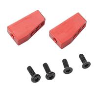 Ricambi per RC Compatibile Con LOSI Per Mini-B Per Mini-T 1/16 RC Accessori Auto Servo Sterzo Di Precisione In Lega Di Alluminio Supporto Servo Staffa Di Montaggio(Red)