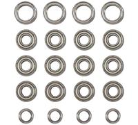 Ricambi per RC Compatibile Con Tamiya Per TT01 Per TT01D Per TT01E Per TT01R DF02 1/10 RC Car Upgrade Parts Accessori Kit Cuscinetti A Sfera Da 20 Pezzi