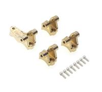 Ricambi per RC Compatibile Con Traxxas Per TRX4 1/10 RC Crawler Auto Parti Di Aggiornamento Ottone Anteriore Asse Posteriore Inferiore Ammortizzatore Sospensione Collegamenti Stand