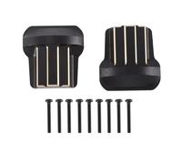 Ricambi per RC Compatibile Con Traxxas Per TRX4M 1/18 RC Crawler Cars Aggiornamenti Kit Di Parti 2 Pezzi In Ottone Anteriore E Posteriore Asse Diff Cover 9787