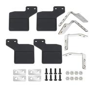 Ricambi per RC Compatibile Con TRX4M Per Defender 1/18 RC Crawler Accessori Auto Paraspruzzi In Gomma Parafango Anteriore Posteriore Parafanghi Con Staffa Metallica