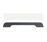 Ricambi per RC Compatibile Con TRX4M Per Defender 1/18 RC Crawler Cars Parti Paramotore In Metallo Gonna Laterale Griglia Di Aspirazione Trim Porta Di Coda Piastra Antigraffio(Tail Door Plate)