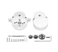 Ricambi per RC Compatibile Con WPL D12 D42 1/10 RC Auto Aggiornamenti Parti Accessori Di Ricambio Soffietto Metallico Con Denti In Acciaio 370 Alta Per Motore Ad Alta Velocità(Silver)