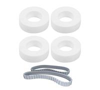 Ricambi per robot da piscina, compatibile con Dolphin 6101611-R4 anelli da arrampicata e catene 9983152-R2, 4 anelli e 2 cinghie