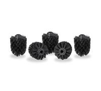 Ricambi per scopino wc 80 pz. Colore nero Spazzole di ricambio per scopino
