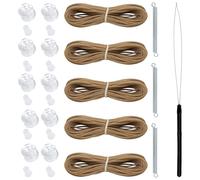 Ricambi per Tende a Rullo, Riparazione Set per Ciechi pieghettati Campeggio Auto | Riparare per Tende Verticali, Accessori Ride, marrone, Se référer au descriptif, riferimento alla