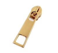 Ricambi per tiretti delle cerniere, La cerniera tira 50 pezzi 5S1-3 cursore in nylon multi for cucire la testa del nastro a spirale in plastica for(Lightgold,Size1)